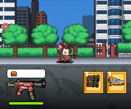 Gra Mecha strzelaj piksel RPG  w Internecie