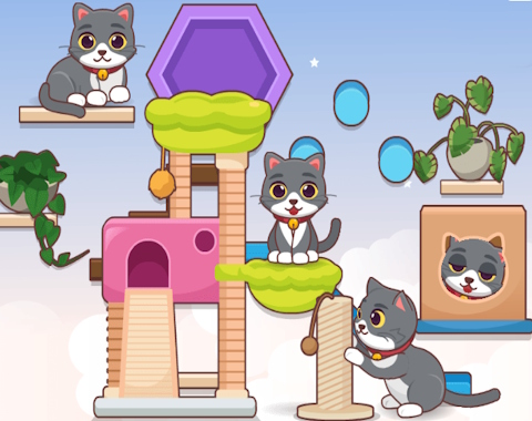 Gra Dekorowanie my: Kitty Wall  w Internecie