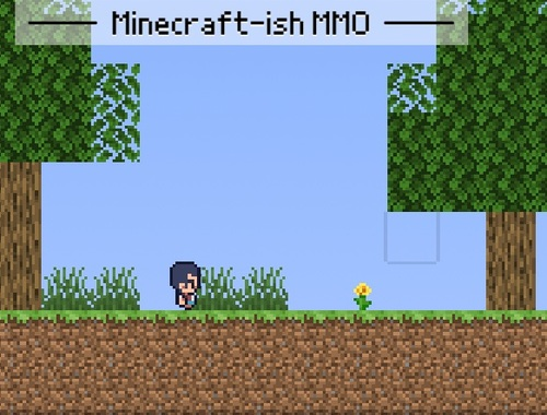 Gra MMO Minecraft-ish  w Internecie