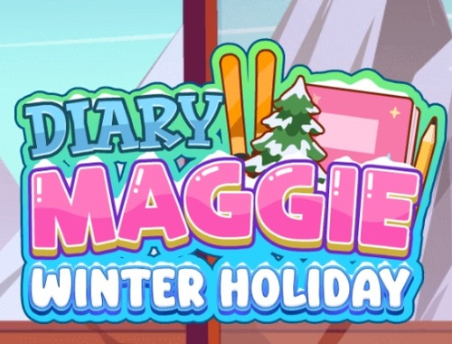 Gra Diary Maggie: Zimowe wakacje  w Internecie