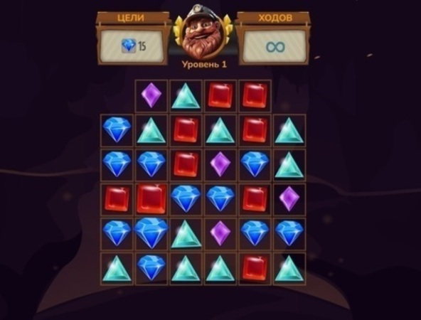 Gra Jewel Miner Quest w Internecie