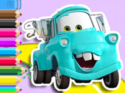 Gra Kolorowanka: Mater Cars  w Internecie