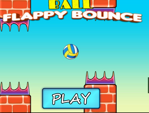 Gra Ball Flappy Bounce w Internecie
