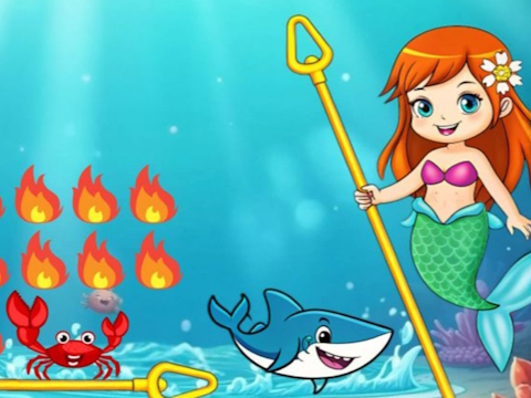 Gra Princess vs Shark w Internecie