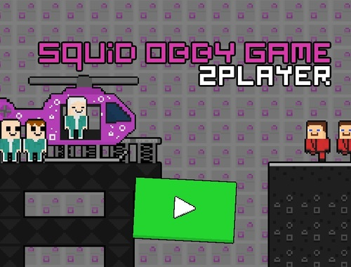 Gra Squid Obby Game 2player w Internecie