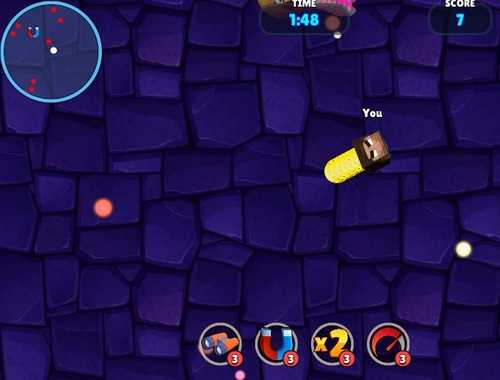 Gra Minecraft Squid Game Worm. io  w Internecie