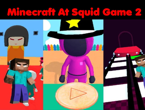 Gra Minecraft w Game 2 Squid  w Internecie