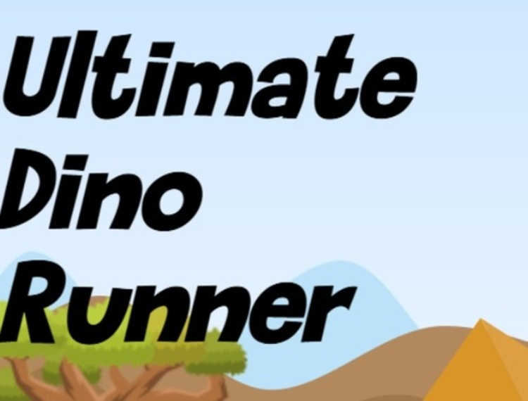 Gra Ultimate Dino Runner w Internecie