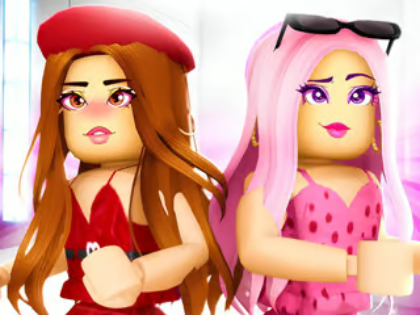 Gra Puzzle Jigsaw: Roblox Fashion Battle  w Internecie