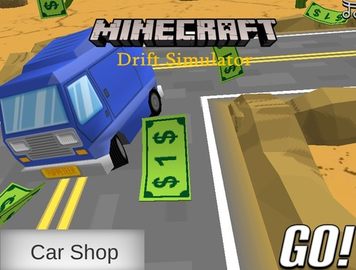 Gra Symulator dryfu Minecraft  w Internecie