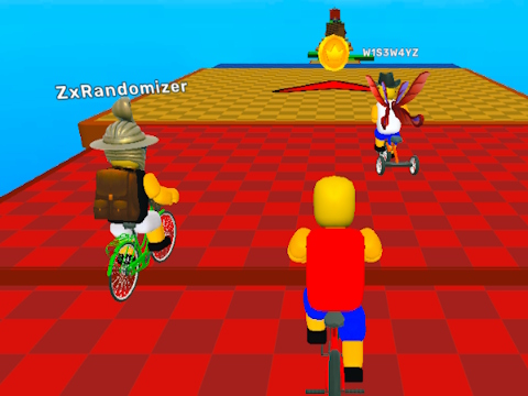 Gra Obby na rowerze  w Internecie