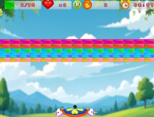 Gra Block Blaster Unicorn  w Internecie