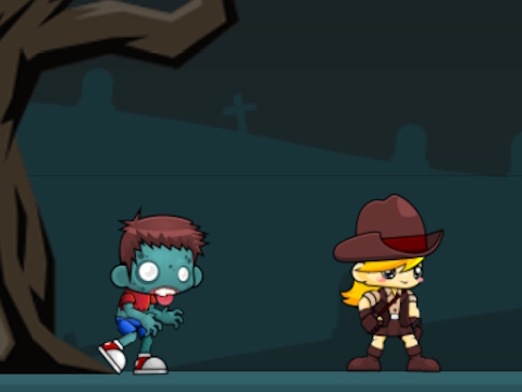 Gra Atak zombie: obrona  w Internecie