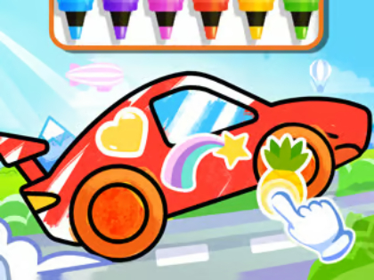Gra Kolorowanka: Racing Car  w Internecie