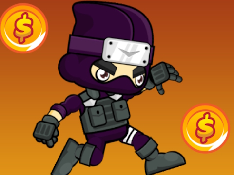 Gra Ninja Escape 2d  w Internecie