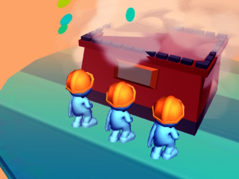 Gra Brick Rush 3D  w Internecie