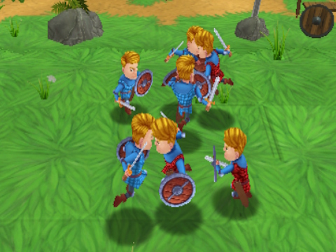Gra Kingdom Battle Battle Ftghght 3D  w Internecie
