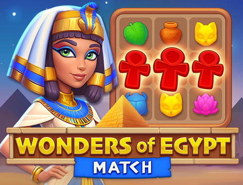 Gra Wonders of Egypt Match  w Internecie