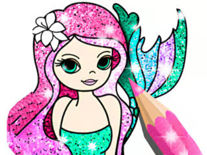 Gra Kolorowanka: Little Mermaid  w Internecie