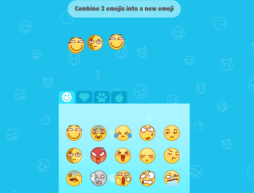 Gra Emoji scal się zabawne moji  w Internecie