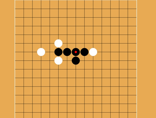 Gra Gomoku Five Stones z rzędu  w Internecie
