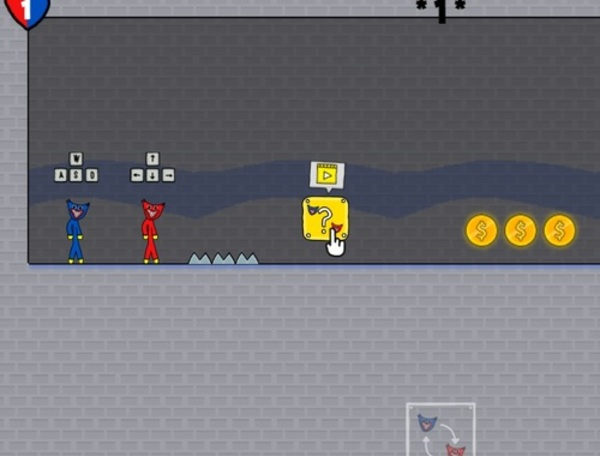 Gra Duo Stickman Huggy Party  w Internecie