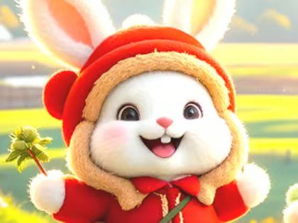 Gra Puzzle Jigsaw: Turining Bunny  w Internecie