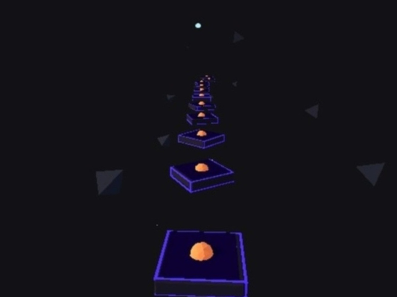 Gra Tiles Hop Ball Music  w Internecie