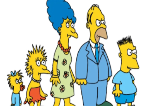 Gra The Simpsons: znajdź różnicę  w Internecie
