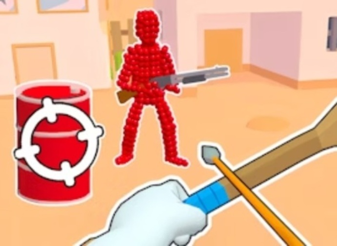 Gra Stickman Archer strzela do strzał w Reds  w Internecie