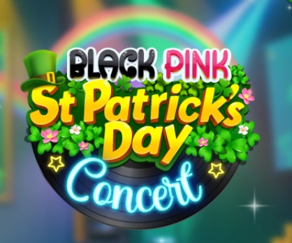 Gra Czarna różowa St. Koncert Patricks Day  w Internecie