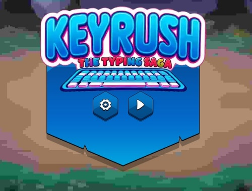 Gra Key Rush - pisanie sagi  w Internecie