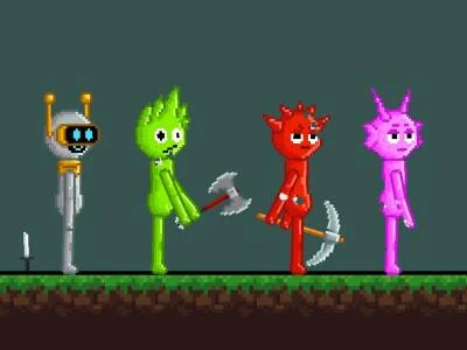 Gra Sandbox Sprunki: tryb placu zabaw Ragdoll  w Internecie
