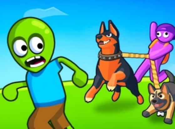 Gra Psy kontra kosmitów  w Internecie