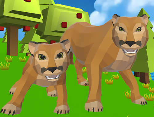 Gra Symulator Cougar: Big Cats  w Internecie