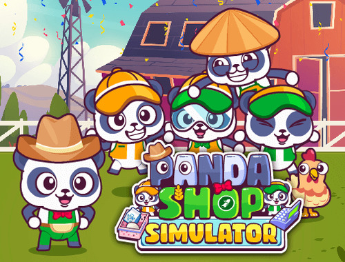 Gra Symulator sklepu Panda  w Internecie