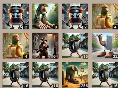 Gra 2048 Włoski mózg  w Internecie