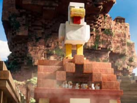 Gra Minecraft Lava Chicken  w Internecie