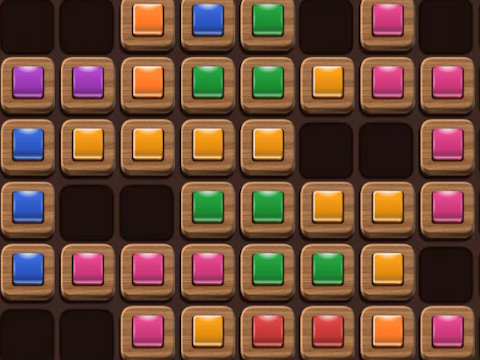 Gra Puzzle blokowe drewna  w Internecie