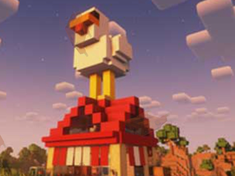Gra Minecraft Lava Chicken 2  w Internecie