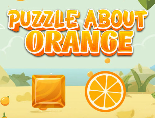 Gra Puzzle o pomarańczowej  w Internecie