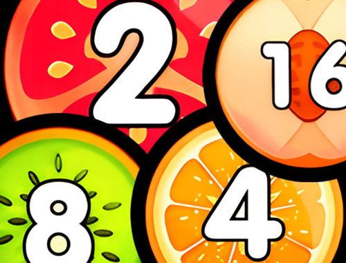 Gra Scal Balls Shooter 2048 Połącz owoce  w Internecie