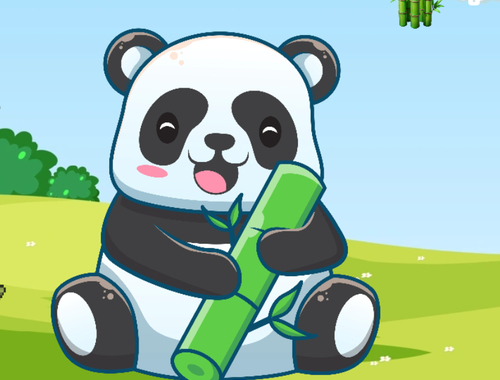 Gra Stuknij Panda!  w Internecie