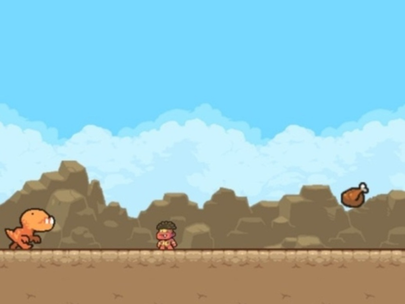 Gra Super Dino Run  w Internecie