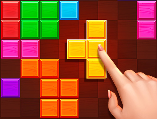 Gra Puzzle blokuje klasyczne  w Internecie
