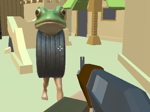 Gra Włoskie zwierzęta mózgowe atakują 3D  w Internecie