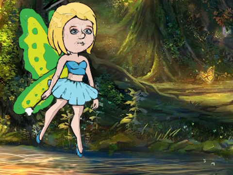 Gra Wróżka Znajdź jej ukochaną  w Internecie