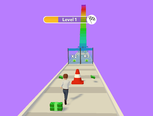 Gra Stack Money Run 3d  w Internecie