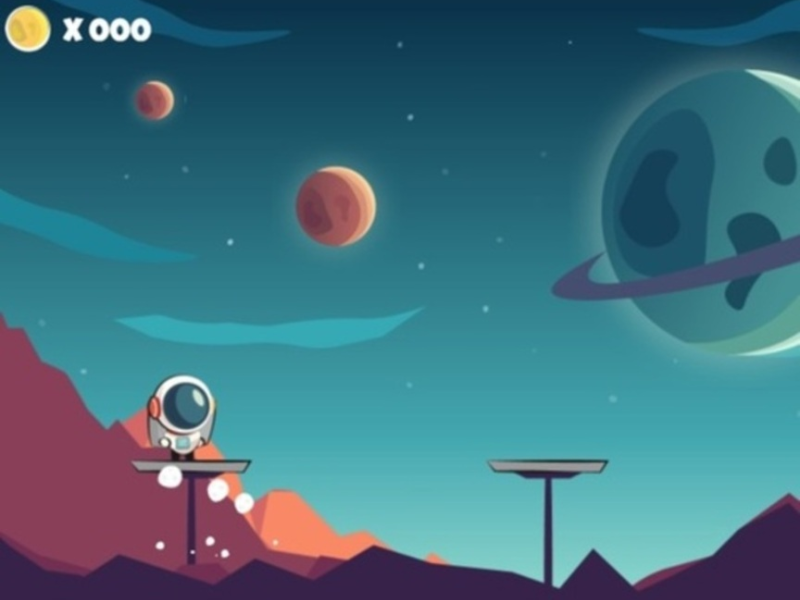 Gra Przygoda astronauta  w Internecie