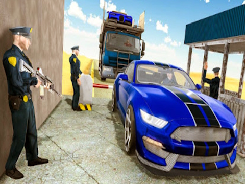 Gra Symulator pojazdów prowadzących policję  w Internecie